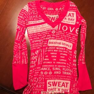 Lululemon Manifesto V Neck - Pink, Sz 8